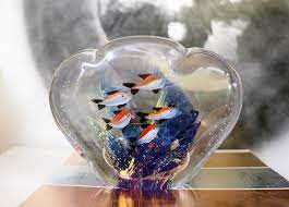Vintage Murano Glass Aquarium