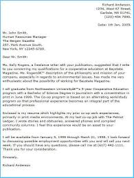 Journalism Cover Letter 2560