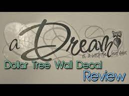 Dollar Tree Wall Decals Quick Review