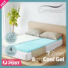 comfeezzz memory foam mattress topper