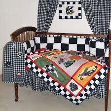race cars baby crib quilt bedding set