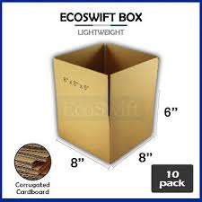 10 8x8x6 ecoswift cardboard ng