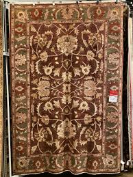 decorative hand knotted peshawar rug