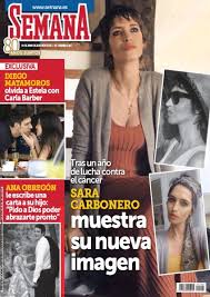 Y es que la presentadora de televisión nos ha dado una. Sara Carbonero Semana Magazine 10 June 2020 Cover Photo Spain