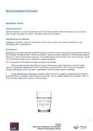 Toolkit Improving Hydration Among Older People