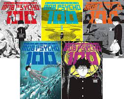 Mob Psycho 100 Manga Vol. 1-5: ONE: Amazon.com: Books