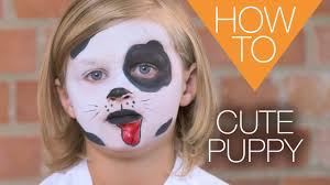 cute puppy halloween how to makeup