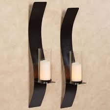 Touch Of Class Metal Sinuous Wall Sconce Pair Antique Copper Large Antique Copper
