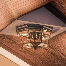 Luxury Colonial Black Outdoor Ceiling