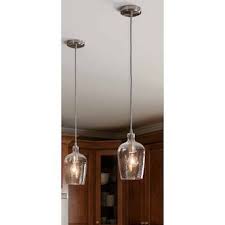 We did not find results for: Allen Roth Brushed Nickel Transitional Clear Glass Bell Mini Pendant Light Lowes Com Kitchen Island Lighting Kitchen Lighting Fixtures Glass Pendant Light