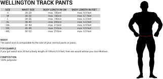 Wellington Track Pants Black S