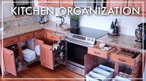organization ideas for kitchen cabinets