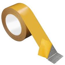 Mesh Double Sided Duct Tape 20m Yellow