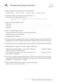 1. kl5 Zapisywania i porównywanie liczb - Pobierz pdf z Docer.pl