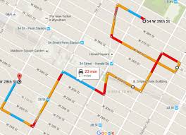 how to create a custom route in google maps
