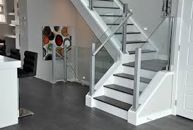 Modern Glass Stair Railings Burlington