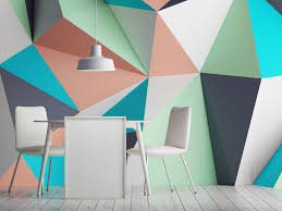 Geometric Wall Painting Ideas