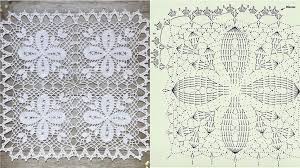 lace flower doily free crochet pattern