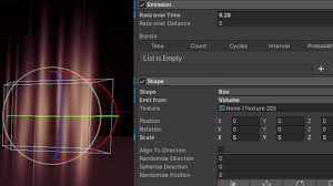 how to create rays in unity urp