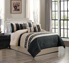 7 Piece Comforter Bedding Set Bed In A