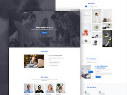 page free bootstrap 4 template uplabs