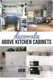 kitchen cabinet decor ideas