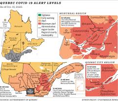 Regole covid aggiornate per regione: Steve Faguy On Twitter New Map Of Quebec Covid 19 Alert Levels With Additions Of Trois Rivieres Portneuf Mrc And Parts Of The Centre Du Quebec Region To The Red Zone Family Https T Co Hppw6gadcc