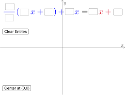 Multi Step Equations Problem Geogebra