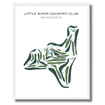 Buy the best printed golf course Little River Country Club ...