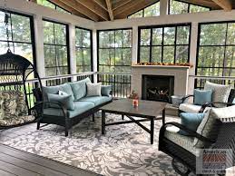 Outdoor Living Space Sunroom Designs
