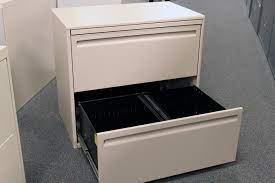 used haworth file cabinet 2 drawer