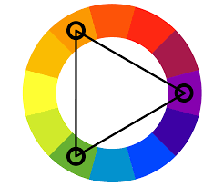 triadic color schemes