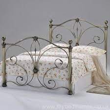 Aurora Antique Brass Bed Frame Brass