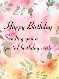 Maybe you would like to learn more about one of these? Sending You A Special Birthday Wish Card Birthday Greeting Cards By Davia