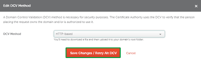 domain control validation dcv