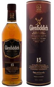 Glenfiddich 15yr Speyside Single Malt Scotch Whisky