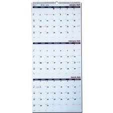 2020 Brownline C171128 3 Month Wall Calendar Nordisco Com
