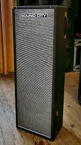 sound city pa speaker cabinet 2x12