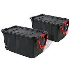12 locations across usa, canada and mexico for fast delivery of storage sh. Rolling Storage Bin With Handle 40 Gal Box Set Of 2 Portable Container Latching Lid Heavy Duty Durable Organizer Mudroom Garage Workshop Laundry Easy Mobility Ebook By Badashop Walmart Com Walmart Com
