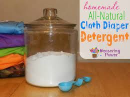 homemade all natural cloth diaper detergent