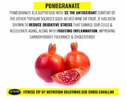 health benefits of pomegranate