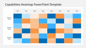 Capabilities Heatmap Powerpoint Template