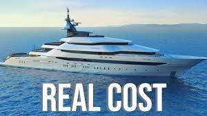 cost to run a super yacht you