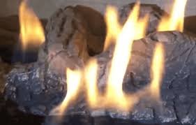 gas fireplace flame adjustment