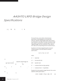 aashto lrfd bridge design specifications