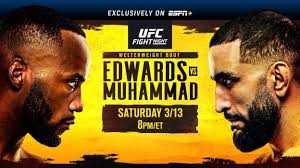 Leon edwards last made a ring walk into the ufc octagon 19 months ago, but the no. Ufc Fight Night Report Edwards Vs Muhammad Ends In No Contest
