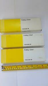 Details About Yokogawa B9541ar Folding Chart Paper Fan Fold Z Fold Plotting Qty 3 New