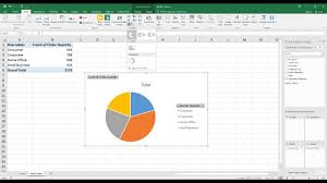 How To Create A Pie Chart For Pivot Table In Excel Hd