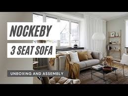 Nockeby Ikea Sofa Unboxing Assembly