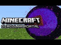 Apart from the high risk of missing and teleporting directly into lava, there's the added bonus of being completely awesome. Minecraft Circular Nether Portal Magic 14w04 Minecraft Portal Magic Nether Portal
